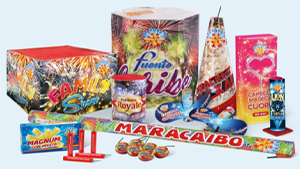 Showroom La Nuova Pirotecnica - Sale tematiche per fuochi d'artificio